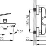 Смеситель Ferro Stratos BSC1