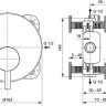 Смеситель Ideal Standard Cerafine A7388AA + A1000NU