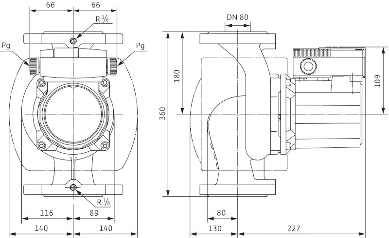 Wilo TOP-S 80/7 (3~400/230 V, PN 6)