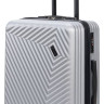 Чемодан-спиннер Torber T1919M 67 см (серебристый)