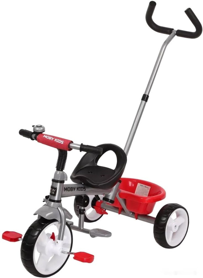 Детский велосипед Moby Kids Blitz 10x8 EVA (красный)
