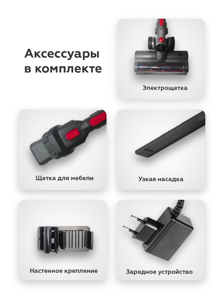 Пылесос BQ VC1001H