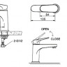 Смеситель Bravat Eler F1191238CP