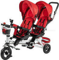 Детский велосипед Nino Двухместный (красный)