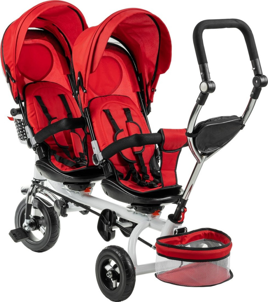 Детский велосипед Nino Двухместный (красный)