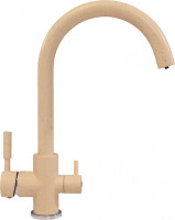 Смеситель Polygran Элара Дуо (бежевый 27)