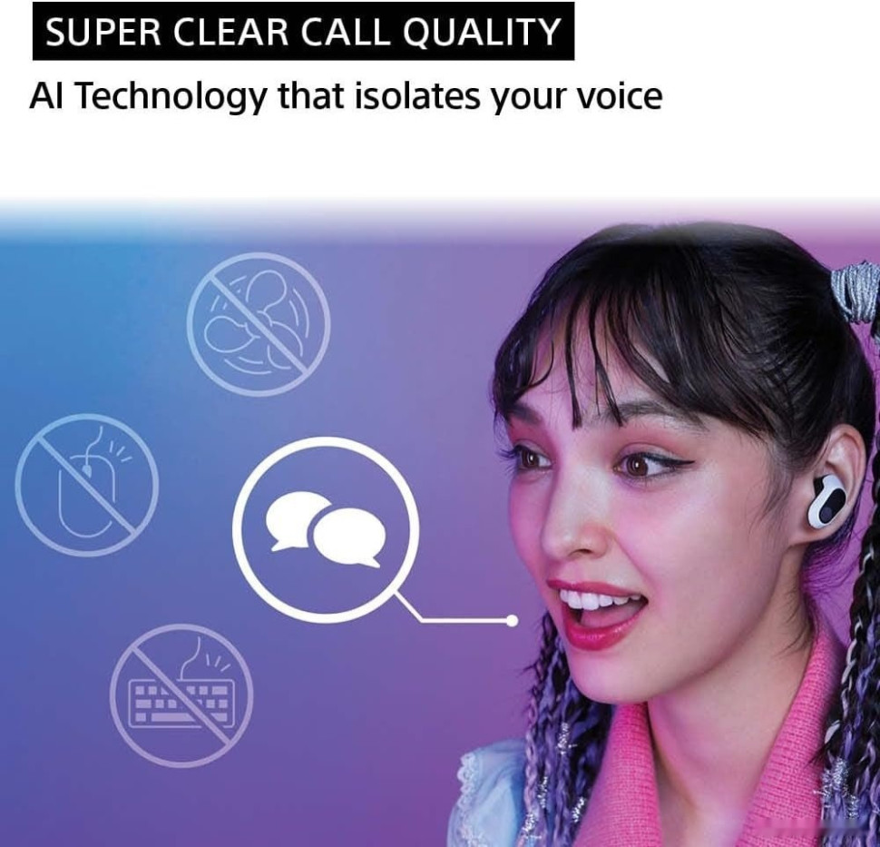 Наушники Sony Inzone Buds (белый)