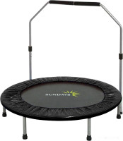 Батут Sundays D121 (с ручкой, черный)