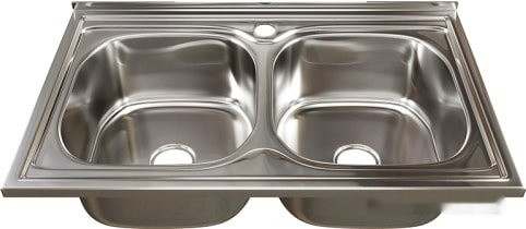 Кухонная мойка Mixline 530528 (полированная, 0.6 мм)