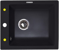 Кухонная мойка Zigmund &amp; Shtain Platz 425 (черный базальт)