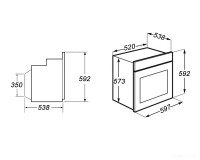 Духовой шкаф GrandGermes OBE-60BK-15 (чёрный)