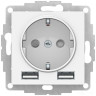 Розетка Schneider Electric AtlasDesign ATN000130