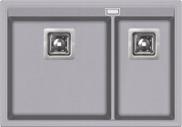 Кухонная мойка AquaSanita Delicia SQD150AW (alumetallic 202)