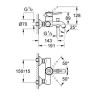 Смеситель Grohe BauClassic 32865000