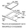 Варочная панель Maunfeld CVCE292STBK