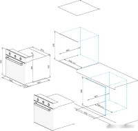 Духовой шкаф Darina 2V BDE112 710 BB