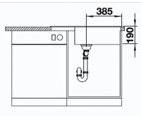 Кухонная мойка Blanco ZIA XL 6S Compact Silgranit (Black)
