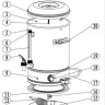 Электрический чайник Gastrorag DK-WB-10