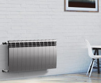 Радиатор Royal Thermo BiLiner 500 Silver Satin (14 секций)