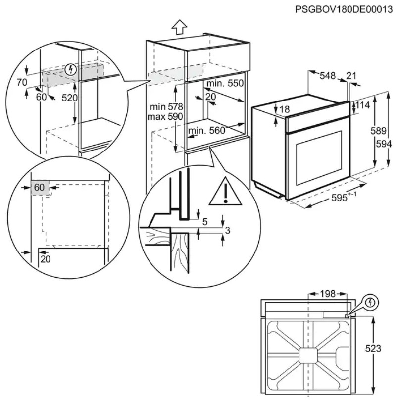 Духовой шкаф Electrolux COE7P31V