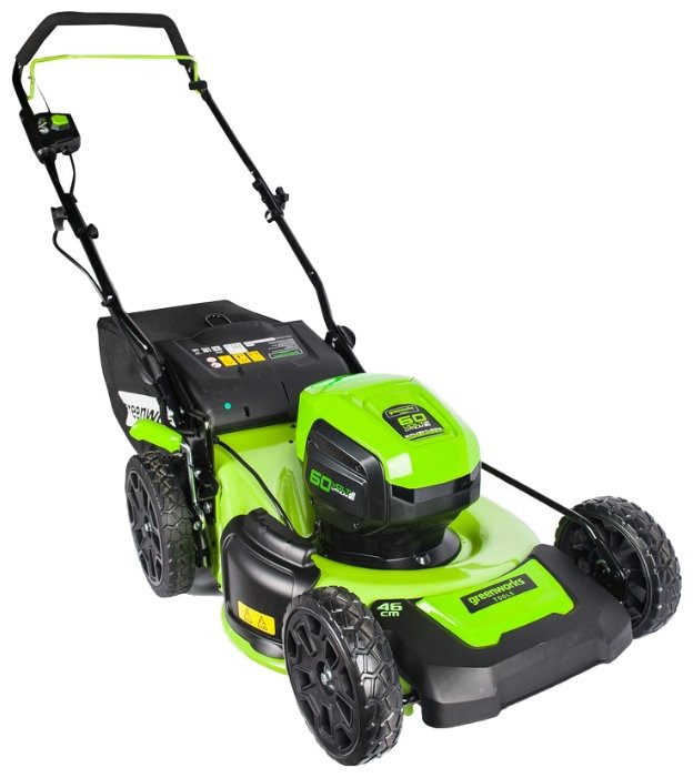 Газонокосилка Greenworks 2502907 60V 46cm GD60LM46SP