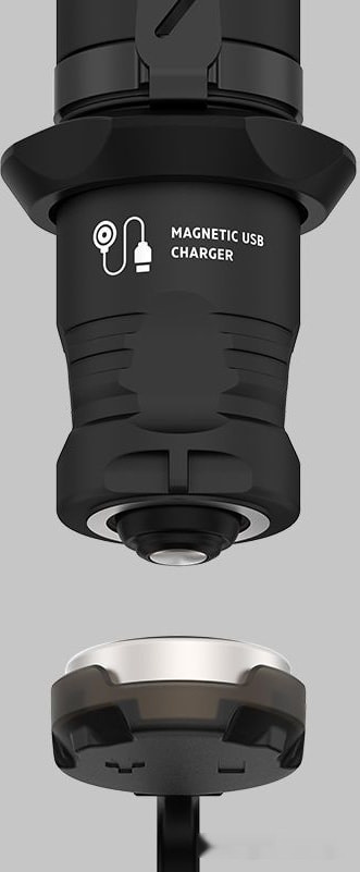 Фонарь Armytek Viking Pro Magnet USB (белый)