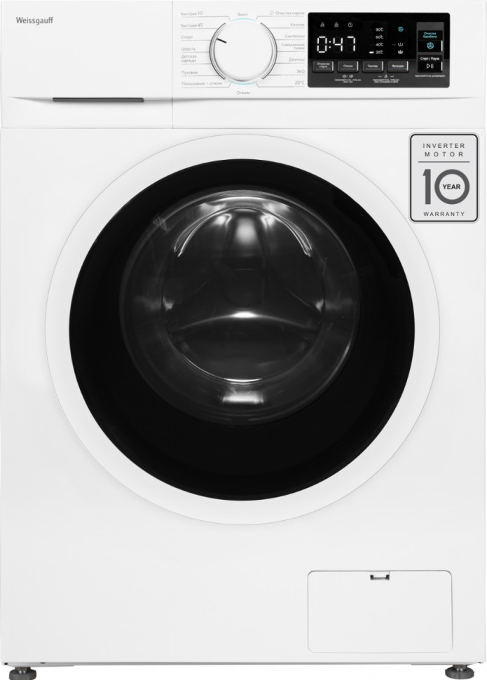 Стиральная машина Weissgauff WM 4126 D Steam