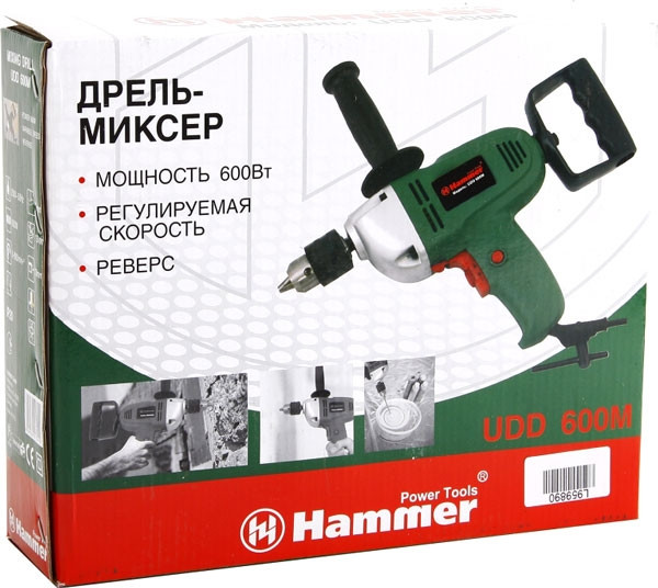 Дрель-миксер Hammer UDD600M