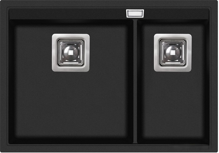 Кухонная мойка AquaSanita Delicia SQD150AW (black metallic 601)