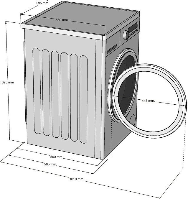 Стиральная машина Korting KWMI 14IS94