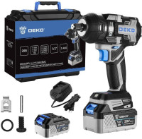 Гайковерт Deko DKIS20FU-Li 063-4433 (с 2-мя АКБ, кейс)