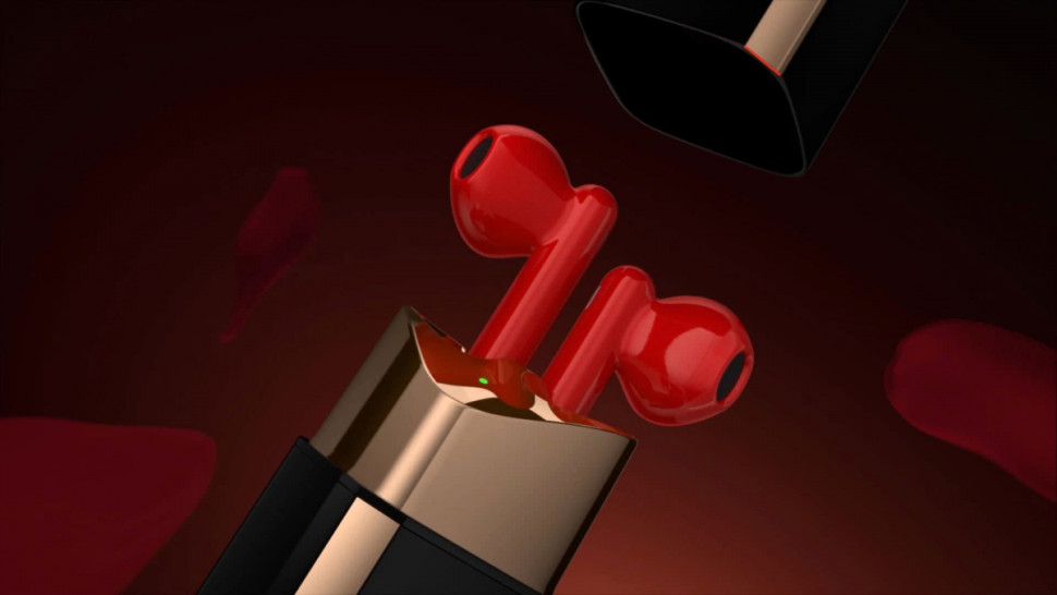 Наушники Huawei FreeBuds Lipstick (красный)