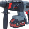 Profipower ProfiSet-4F18 E0093 (шуруповерт, гайковерт, болгарка, перфоратор, 2 АКБ, кейс)