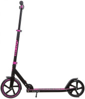 Самокат Novatrack Polis 230 Pro 230.POLIS.VT20 (черный/фиолетовый)