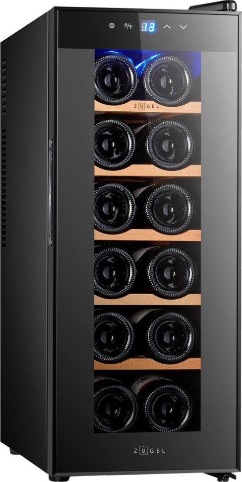 Винный шкаф ZUGEL ZTWF122B