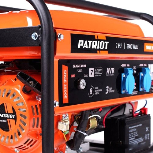Генератор Patriot Max Power SRGE 3500E
