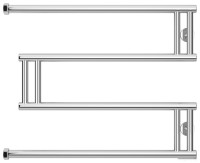 Полотенцесушитель Сунержа High-Tech model &quot;M+&quot; 500х650 00-4050-5065