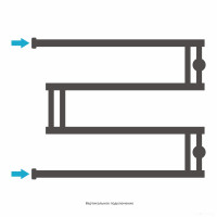 Полотенцесушитель Сунержа High-Tech model &quot;M+&quot; 500х650 00-4050-5065