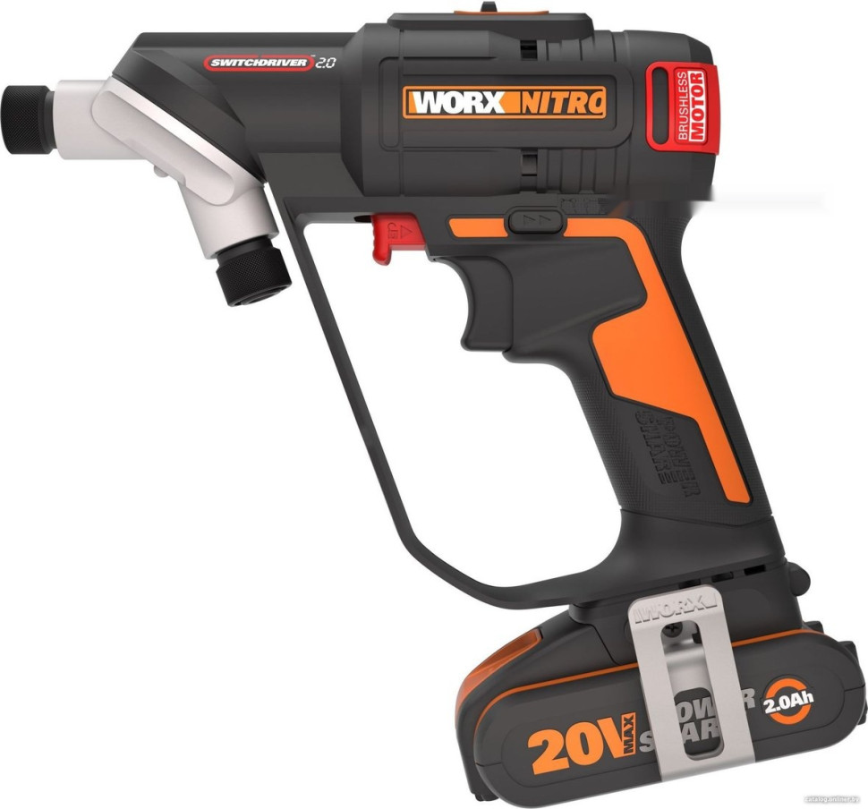 Дрель-шуруповерт Worx Switchdriver 2.0 WX177 (с 1-им АКБ, кейс)