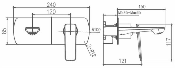 Смеситель Haiba HB80548-8
