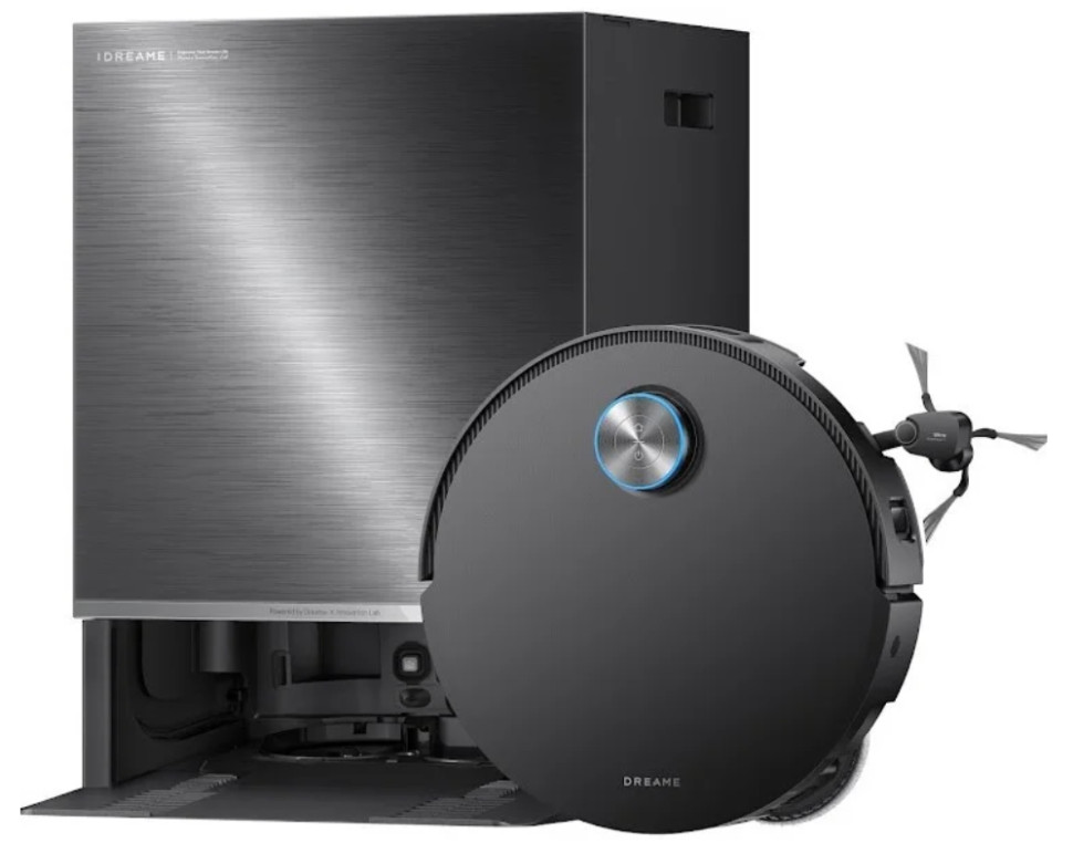 Робот-пылесос Dreame Robot Vacuum X60 Pro Ultra MatriX Black RLM92DE (евровилка, черный)