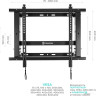 Кронштейн Onkron PRO7M (черный)