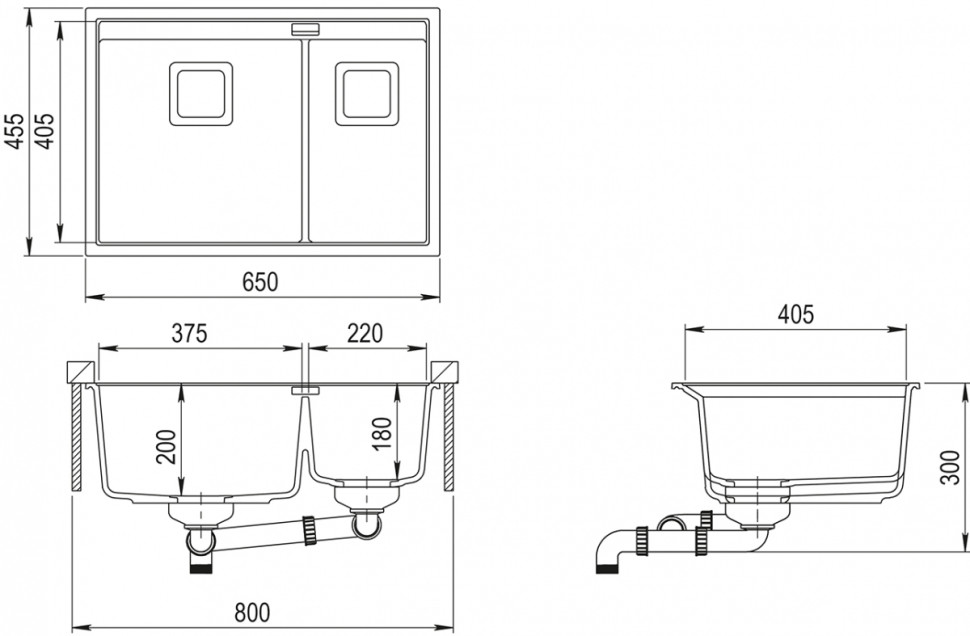 Кухонная мойка AquaSanita Delicia SQD150AW (ora 112)