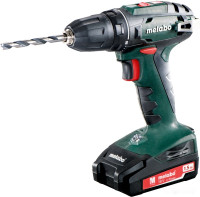 Дрель-шуруповерт Metabo BS 18 602207550 (с 2-мя АКБ 1.5 Ah, кейс)