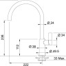 Смеситель Franke Ambient графит