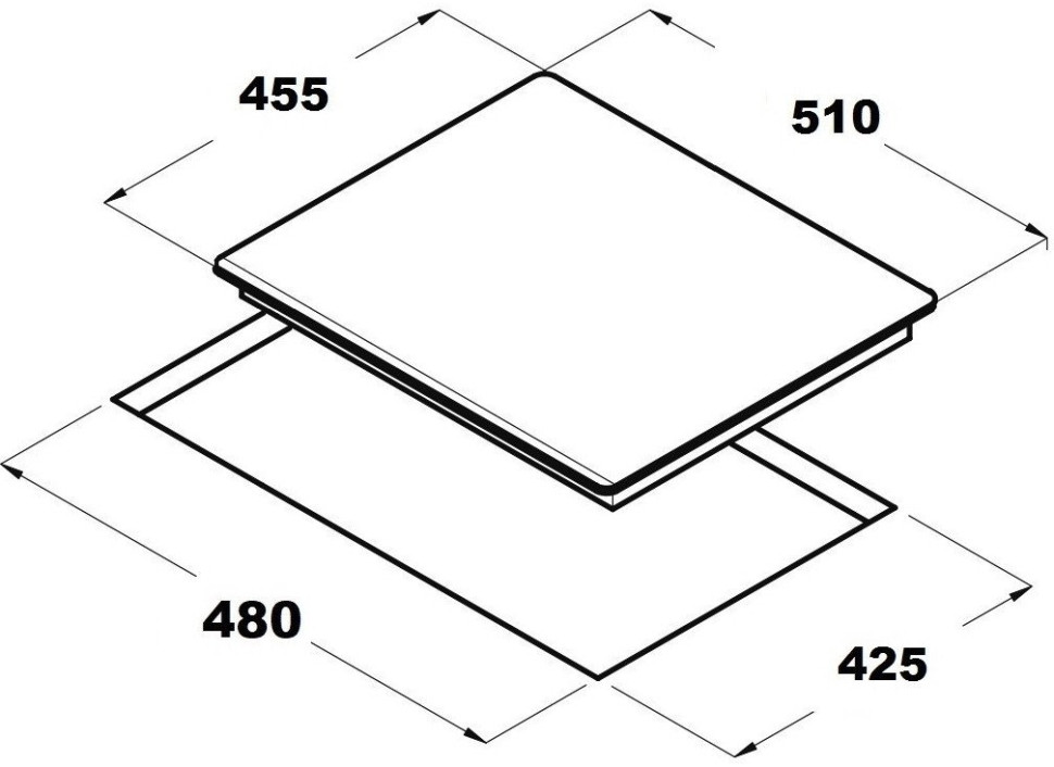 Варочная панель Schtoff H4501C15IS White