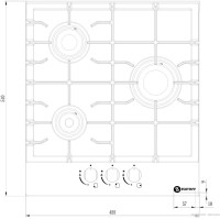 Варочная панель Schtoff H4501C15IS White