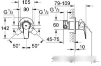 Смеситель Grohe BauFlow 29046000