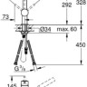 Смеситель Grohe Minta 32168DC0 (суперсталь)
