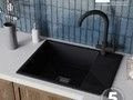 Кухонная мойка Polygran Blade 660 (черный)
